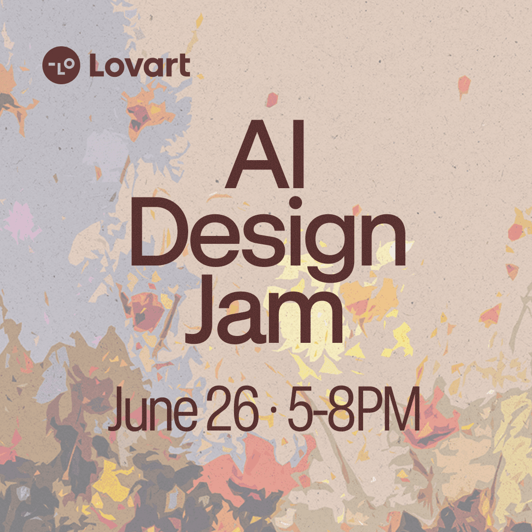 AI Design Jam: Lovart at first sight