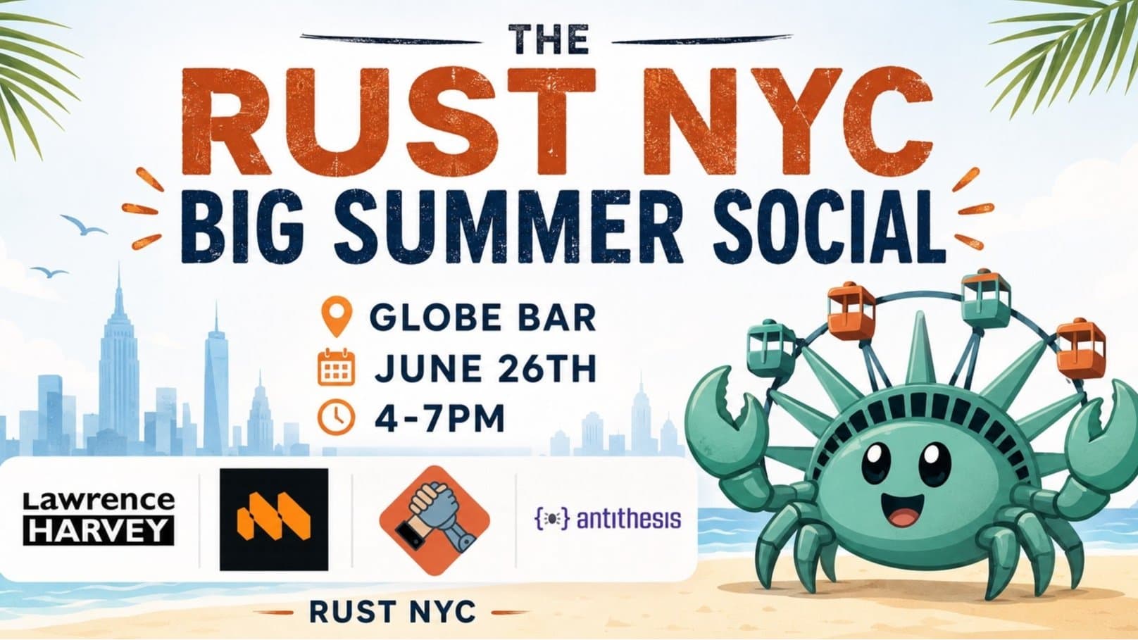 Rust NYC's Big Summer Social